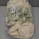 Songrey Waterproof Seat Covers for Dining Chairs Set of 4, No Rear Chair Covers, Stretch Removable Washable Chair Slipcover Protector, Beige