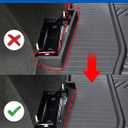 wonderdriver Under Seat Storage Box Compatible with 2019-2026 Chevy Chevrolet Silverado 1500/GMC Sierra 1500, 2020-2026 Silverado/Sierra 2500HD/3500HD Double Cab & Crew Rear Underseat Organizer