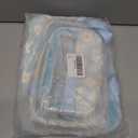 Clear Makeup Bag, TSA-Approved Travel Toiletry Bag for Women Men, 3 Pcs of Carry-On Cosmetic Bag Set, Waterproof Quart Size Organizer Tote Purse Pouch with Handle Zipper Travel Essentials Accessories