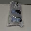 MCTi Kids Mittens Waterproof Winter Ski Warm Sherpa Lined Long Cuff with String (XX-Small, Black)