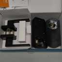 Veise VE06-L Smart Locks with 2 Lever Handle Set, App Control, Keyless Entry Deadbolt for Front Door, Electronic Digital Touchscreen Keypad, Auto Lock, Waterproof, Easy Installation, Matte Black