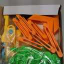 RIANEAN Cardboard Cutter Tools for Kids, Cardboard Construction Kit for Age 5 6 7 8+, Creative STEM Educational Toys for Family, Team Activities, Classroom Learning, Birthday for Boy Girl