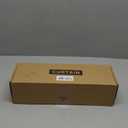 Faux Linen Curtain Black Out 96 inch Long, Memory Trained Pinch Pleated Vertical Drape for Loft/Home Office, 1 Panel, W52 x L96, Natural