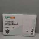 Titanium Cutting Board for Kitchen, Cutting Board Double Sided Food Grade, Pure Titanium/PP, Easy to Clean Large Size 1611 (Silver)