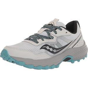 Saucony Women's Excursion TR16 Trail Running Shoe, Fog/Rainfall, 9.5 Wide
