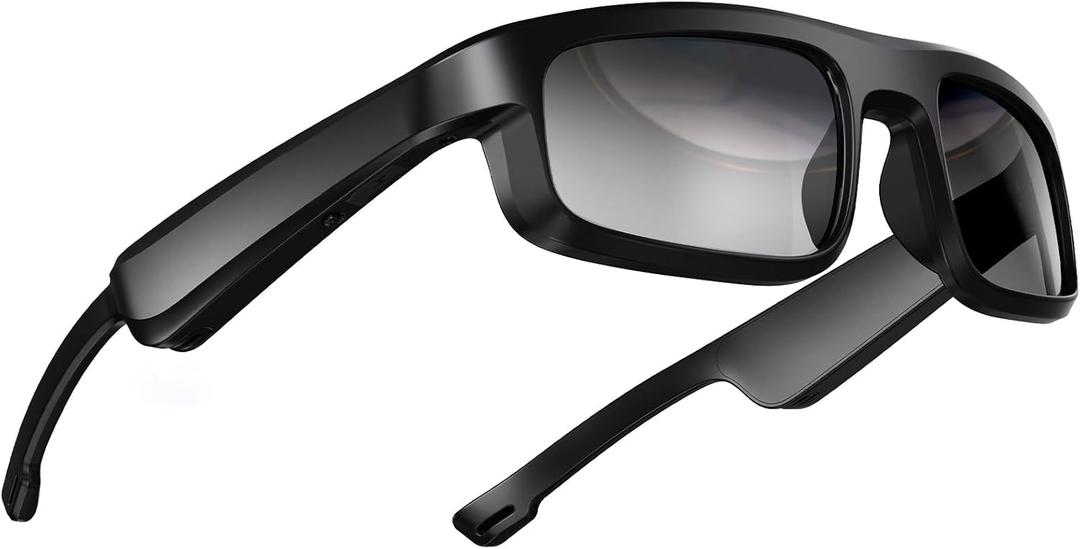 Smart Glasses, Polarized Bluetooth Sunglasses with Speaker, Voice Assistant, Open Ear, UV Protection Outdoor Audio Glass