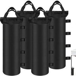 Canopy Weights Sand Bags 4 Pack Canopy Weight Bag SandBags for Canopy Legs Outdoor Pop Up Tent Gazebo Weights Set of 4 (4)