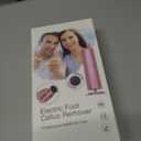 Electric Foot Callus Remover,Foot Scrubber & Callus Remover for Feet Foot Spa Pedicure Tool with 60 Grinding Discs Professional Electric Foot File Ideal (Light Pink)