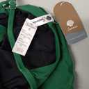 Smismivo Romper Swimsuits for Women One Piece Modest Bathing Suit with Shorts Mesh Pockets Tummy Control Full Coverage, Green, Size S