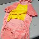 NACOCO Dog Dinosaur Design Costume Green Pet Clothes for Medium & Large Dog, (Pink,3XL)