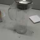 Rishi Tea Simple Brew Teapot for Loose Tea, Borosilicate Glass, 1000ml