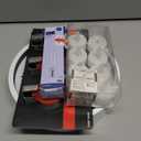 Wall clock, electric candle, Magnetic Tool Hooks and 40W bulb / Home Tools Set 4 Pack