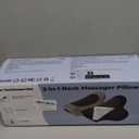 Rechargeable 3-in-1 Neck Massager Pillow with Heat,Vibration & Air Traction - Heated Neck Pillow Massage Hump Soothing Neck Relaxation, Posture Support & Stress Relief (Grey)