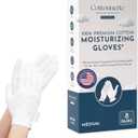 8 Pairs Cottonnerie Original Cotton Gloves for Dry Hands Sleeping, Moisturizing Gloves Overnight, Hand Moisturizer Gloves, Moisture Gloves for Dry Hands Overnight, Sleeping Gloves, Medium