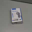 BEAUTURAL Fabric Shaver and Lint Remover, Sweater Defuzzer with 2-Speeds, 2 Replaceable Stainless Steel Blades, Battery Operated, Remove Clothes Fuzz, Lint Balls, Pills, Bobbles Gray