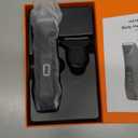 2-in-1 Manscape Trimmer for Men,Body & Groin Hair Trimmers for Men,Bikini Trimmer Women- Wet/Dry Electric Razors for Smooth No-Nick Shaving,IPX7 Waterproof Ball Shaver,LED Display,Black