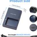 NB-5L NB5L Battery Charger Compatible with Canon PowerShot S100, S110, SD790IS, SD850IS, SD870IS, SD880IS, SD890IS, SD970IS, SD990IS, SX200IS, SX210IS, SX220IS, SX230HS Cameras