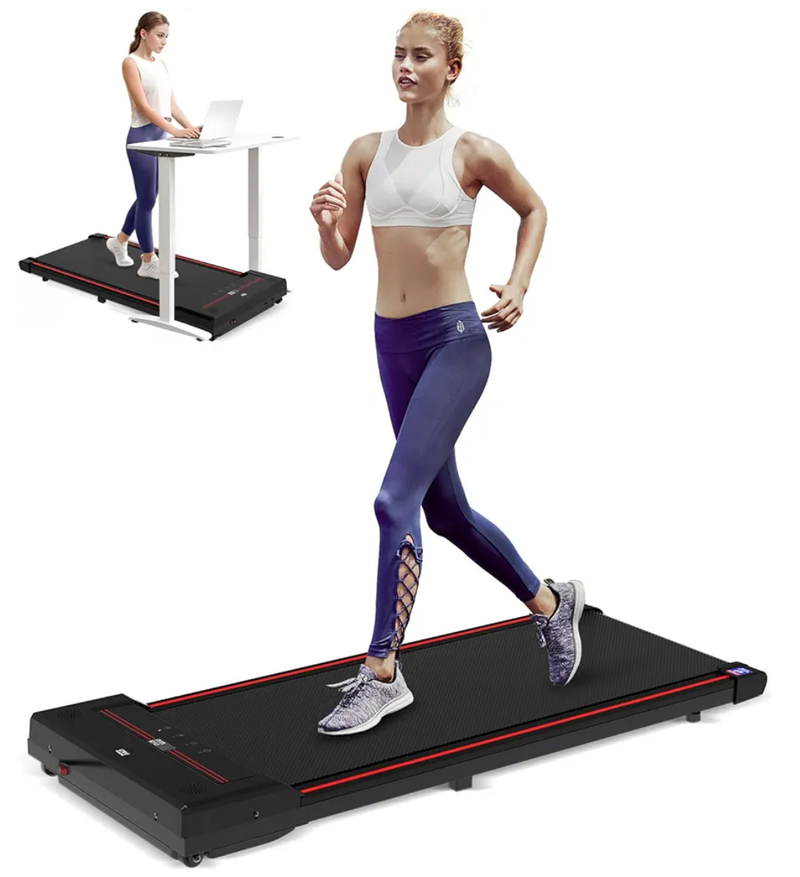 Sperax Walking Treadmill Pad with APP, 3 in 1 Under Desk Treadmill, 400W Low Noise Walking Vibration Pad with Remote Control,Portable Treadmills for Home Office