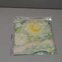 ZAEW Eggs Flowers Bunny Oil Painting Starry Night Sky Moon Easter Pillow Cover Throw Pillow Cases Decorations for Farmhouse Home Sofa Couch Cushion Cover Party Holiday Decor 18x18 Inch