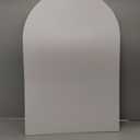 Novabright 3 Pcs Arched Foam Board 24 x 36 Inches PVC Foam Poster Board Waterproof for Signs School Projects Handicrafts Artistic Creation Indoor Outdoor(White)
