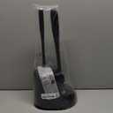 MR.SIGA Toilet Plunger and Bowl Brush Combo for Bathroom Cleaning, Black, 1 Set (One Size)