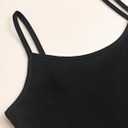 OYOANGLE Women's 3 Piece Pajama Set Cami Top and Plaid Print Shorts Pants Pj Set Loungewear (White, L)