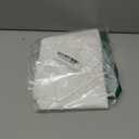 Amazon Basics Standard Breathable 100% Cotton Hypoallergenic Pillow Protector with Zipper, Machine Washable, White, 27 x 21 Inches, Pillows Not Included