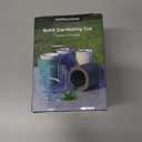 3 in 1 Ice Cube Bottle with Straw, Cylinder Silicone Water Bottle Ice Cube Maker for Freezer with Lid - Easy Release Ice Cube Tray Molds, Leakproof No Spill Design - Reusable (Green)