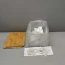 2 Pack Trash Bag Holder Under Sink Stackable, Plastic Garbage Dispenser with Lid, Trash Bag Storage Dispenser Roll Holder for Kitchen, Pantry, Laundry Room Organization