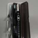 YUNCHI Electric Toothbrush for Adults and Kids, Sonic Rechargeable Toothbrushes with 8 Brush Heads, 1 Travel Case, 90 Days, 2 Min Timer, IPX7 Waterproof, 5 Modes, Type-C, 40000 VPM Motor, Black