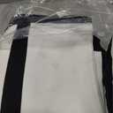 10Pcs Canvas Tote Bag Bulk with Outer Pocket, 12oz Cotton Blank Canvas Tote Bags 19 x 14.6Inch, 13 x 11Inch Reusable Grocery Bags Shopping Cloth Bags for Women, Black (5 Set Large & Medium)