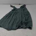 TARSE Athletic Dress for Women Casual Sleeveless Spaghetti Strap Sundress Workout Short Tennis Dress with Pockets (Large, Light Green)