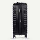 Amazon Basics 1-Piece Hardshell Luggage Set (21", 26", 30"), Scratch-Resistant Expandable Suitcases with Multi-directional Wheels and Telescoping Handle, Black