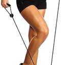 Pre-Assembled Adjustable Mini Stepper Stair Stepper Stepping Machine with Resistance Bands