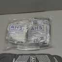 American Hospital Supply Grippy Socks | Gray One Size Fits Most Non Skid Socks | 6 Pairs of Anti-Slip Socks