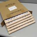 11x14 Picture Frame Set of 5, Natural Solid Wooden Picture Frames, Display 8x10 with Mat or 11 x 14 Without for Vertical or Horizontal Wall Hanging