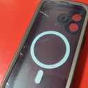 Cozycase for iPhone 17 Waterproof Case Full-Body Bumper Shockproof Dustproof Cases with Built-in Screen Protector &Camera Control Compatible with MagSafe,Drop Proof 17 Cover Frosted Black