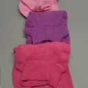 3 Pack Dog Sweaters for Small Dogs, Fleece Dog Sweater Pet Clothes Turtleneck Soft Warm Sweatshirt Puppy Sweater Boy Girl Pet(Pink+ Hotpink+ Purple, S)