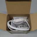 Glocusent 5W 36 LED Reading Clip on Light for Bed, Eye Caring Bed Lamp, 3 Colors & 5 Brightness Levels for Headboard with Adapter, Perfect for Reading, Working & Studying (White)