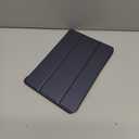 New Amazon Fire HD 10 Tablet Case(Only Fit 13th Gen, 2023 Release), Sanyetral Premium PU Leather Trifold Stand PC Clear Back Cover Case with Auto Wake/Sleep, Not for Nokia iPad Samsung -Navy Blue