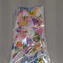 5 x GOMANCHE Easter Cellophane Candy Bags, 100pcs Easter Treat Bags with 100pcs Gold Twist Ties, Easter Candy Goodie Treat Bags for Kids Easter Party Favor Supplies