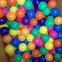 Ball Pit Balls 100 Pack - 2.2" BPA Free Thickened PE Plastic Balls,7 Vibrant Colors Crush Proof Balls for Ball Pit, Tent, Playhouse, Pool, Playpen