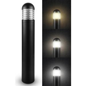 LightingLabs Led Bollard Landscape Lighting 20 Watts 40 Inch 3CCT 3000/4000/5000K 120-277V Outdoor Pathway Light Wired Ideal for Garden, Commercial and Driveway Rated IP65 ETL Listed