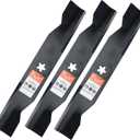 Grasscool 532180054 180054 Mower Blades for Husqvarna 48 inch Deck Zero Turn Riding Mower Z248F YTH2348 YTH24V48 YTH2148 YTH24K48 Z248 YTH2448 Replace 173920(High Lift)