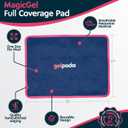 Magic Gel Ice Packs for Injuries Reusable (15" x 11") - Large Ice Pack - Flexible Cold Cooling Pad - Gel Pack for Shoulder, Back, Hip, Knee, Leg, Lower Back
