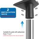 Starlink Gen 3 Mount Kit, Rustproof Stainless Steel Compatible with STARLINK Standard Dish for RV and Pole Mount, Adjustable Horizontal and Vertical Installation