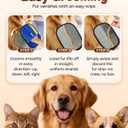 Pet Hair Removal Glove, Upgraded Thickened Pet Hair Remover Glove for Cats & Dogs, Reusable Powerful Cat Grooming Gloves, Pet Hair Remover Tool for Clothing, Couch, Furniture, Car Seats