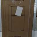 Multifunctional 2-Tray Utility Cart on Wheels - Gold 2-Level Medical Trolley Cart - Mobile Storage Tray Cart for Dental Tools, Cavitation Machine, Salon Supplies - Brass Foldable Storage Trays, Pack of 2