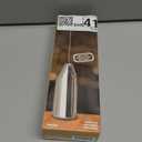 Primula Milk Frother, Handheld Whisk, Drink Foamer, Mini Blender Mixer For Coffee, Frappe, Bulletproof, Matcha, Espresso. Battery Operated, Easy To Clean And Use, Chrome (One Size)