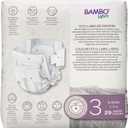 Bambo Nature Premium Eco-friendly Baby Diapers, Size 3 (9-18 Lbs), 29 Count